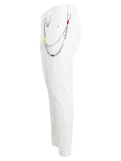 Adrexx Pantaloni da uomo con catena