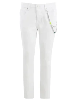 Adrexx Pantaloni da uomo con catena