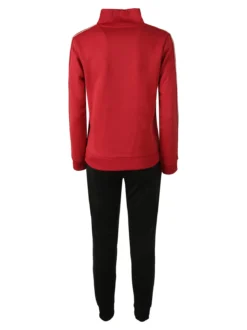 Aki Completo tuta da donna con zip intera e interno felpato - rosso