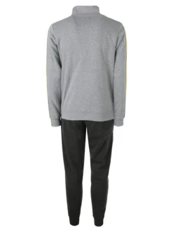 Aki Completo tuta da uomo con zip intera e interno felpato - grigio