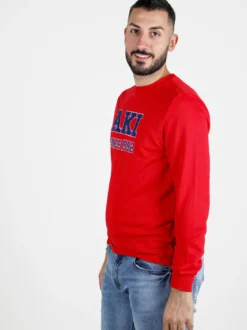 Aki Felpa girocollo da uomo leggera