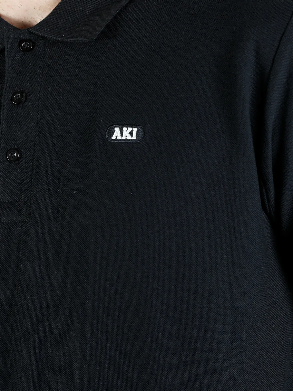 Aki Polo da uomo in cotone a maniche corte