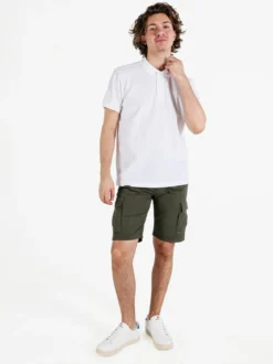 Aki Polo da uomo in cotone a maniche corte