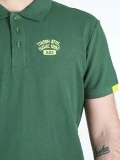 Aki Polo da uomo in cotone a maniche corte