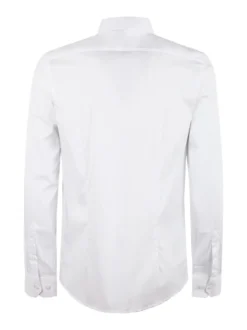 Akusawa Camicia uomo slim fit tinta unita