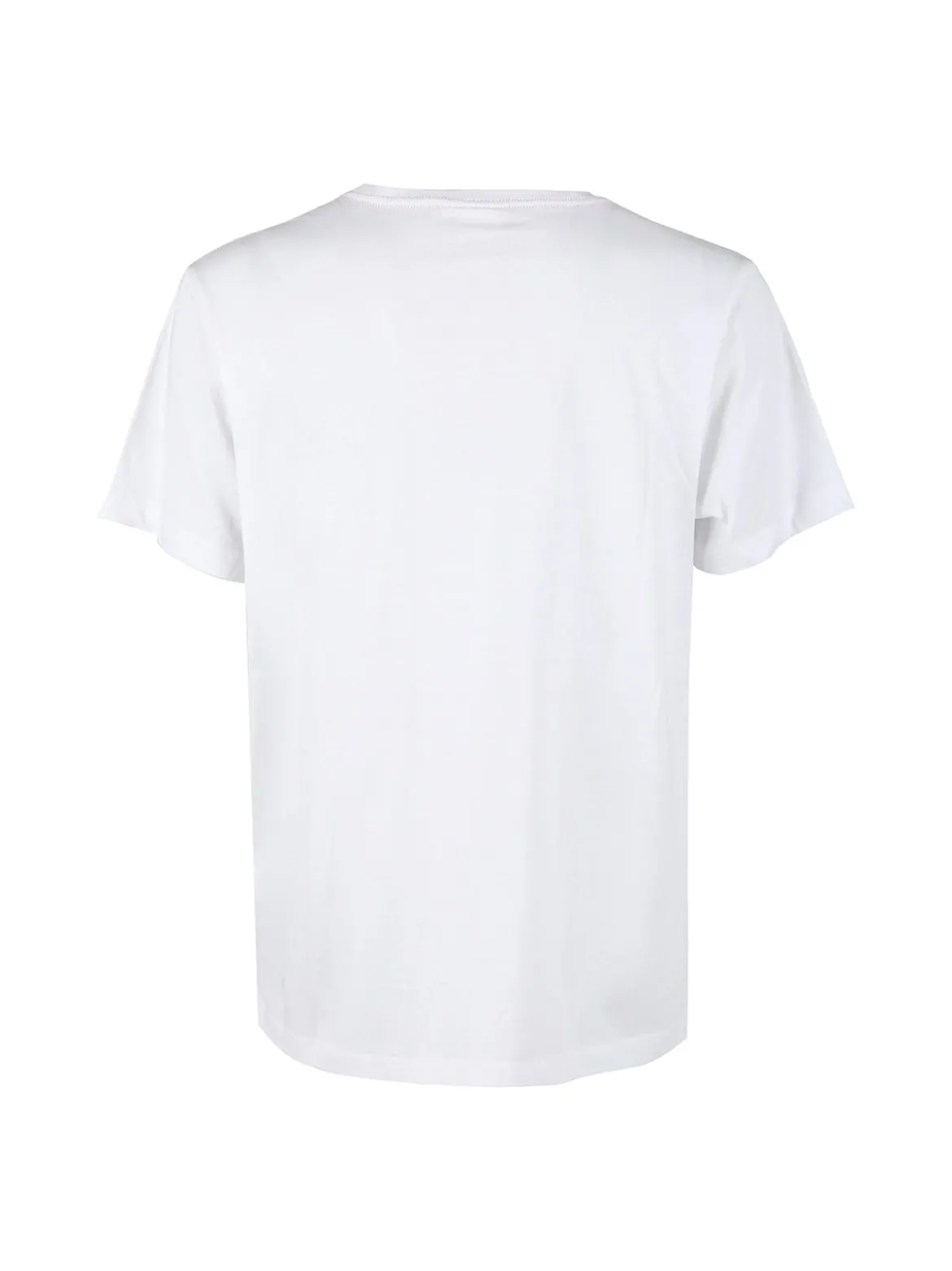 Aky T-shirt uomo in cotone tinta unita - bianco