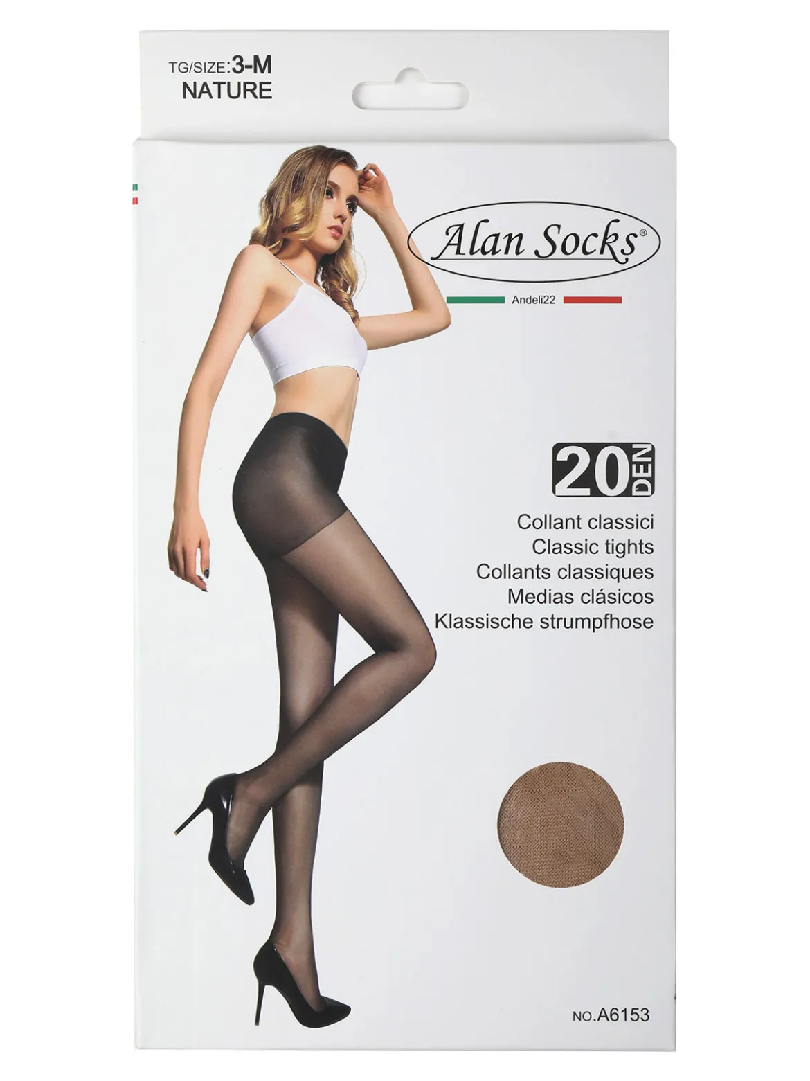Alan Socks Collant donna 20 denari