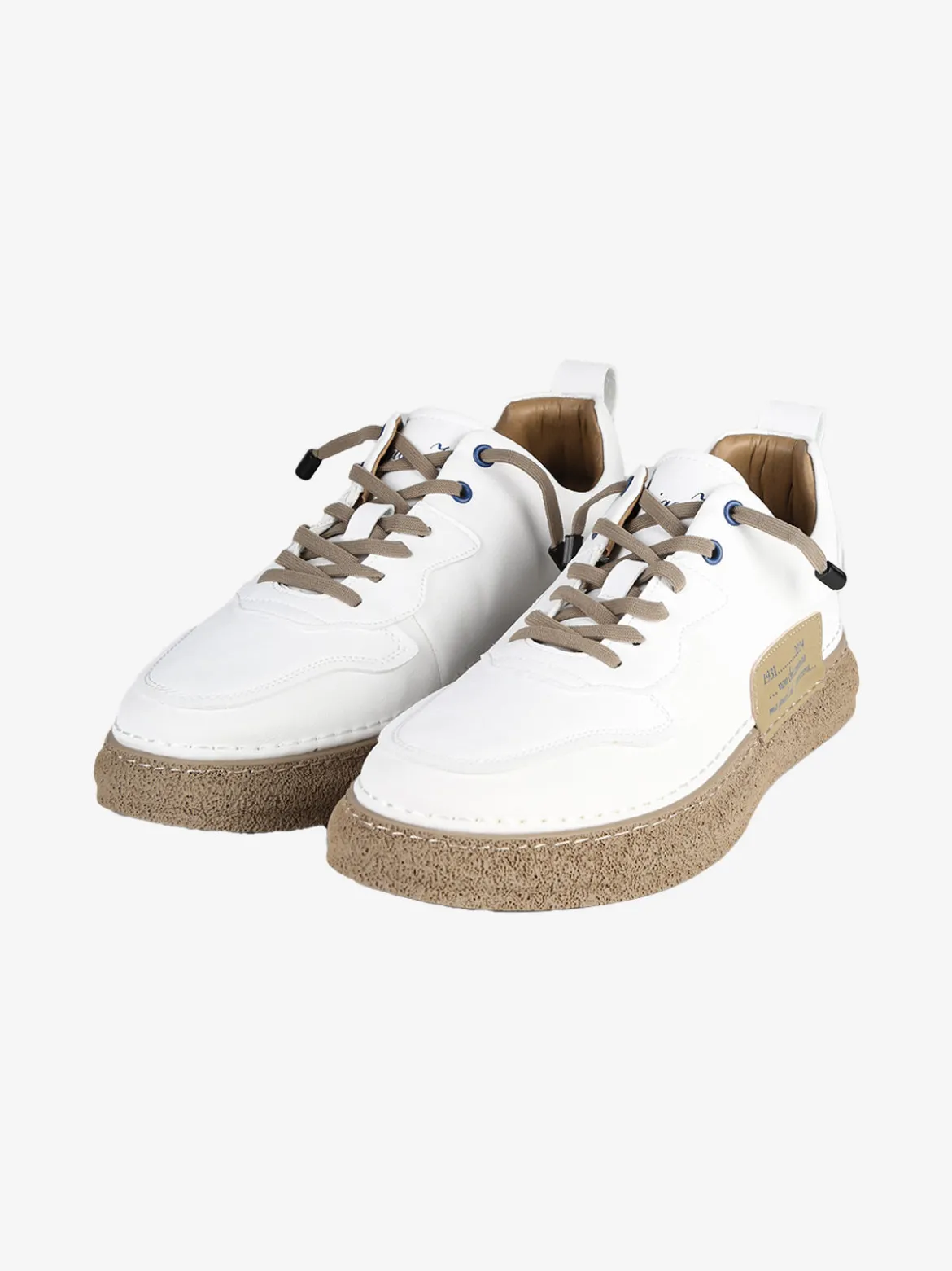 Amerigo Vespucci Sneakers basse da uomo con lacci elastici