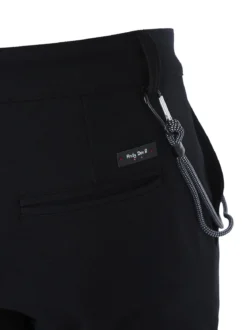 Andy Don B Pantaloni casual da uomo elasticizzati - nero