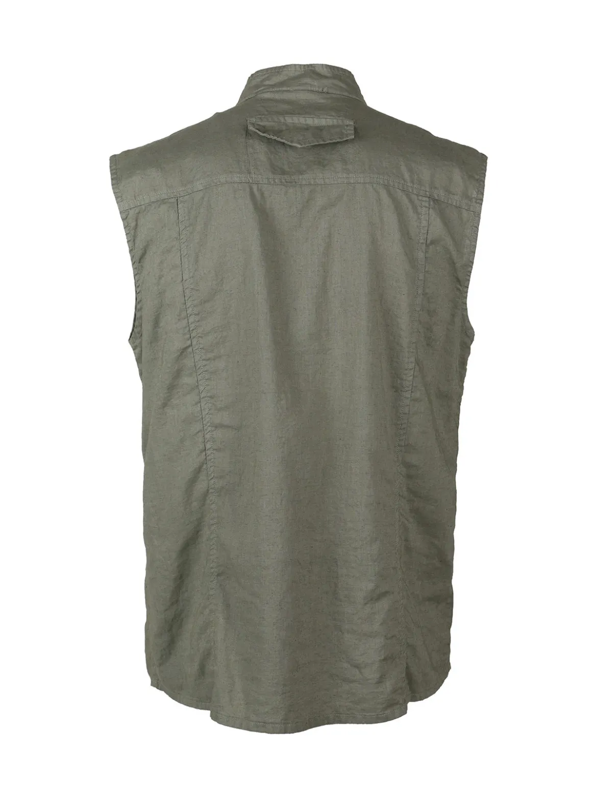And You Camicia smanicata da uomo in lino
