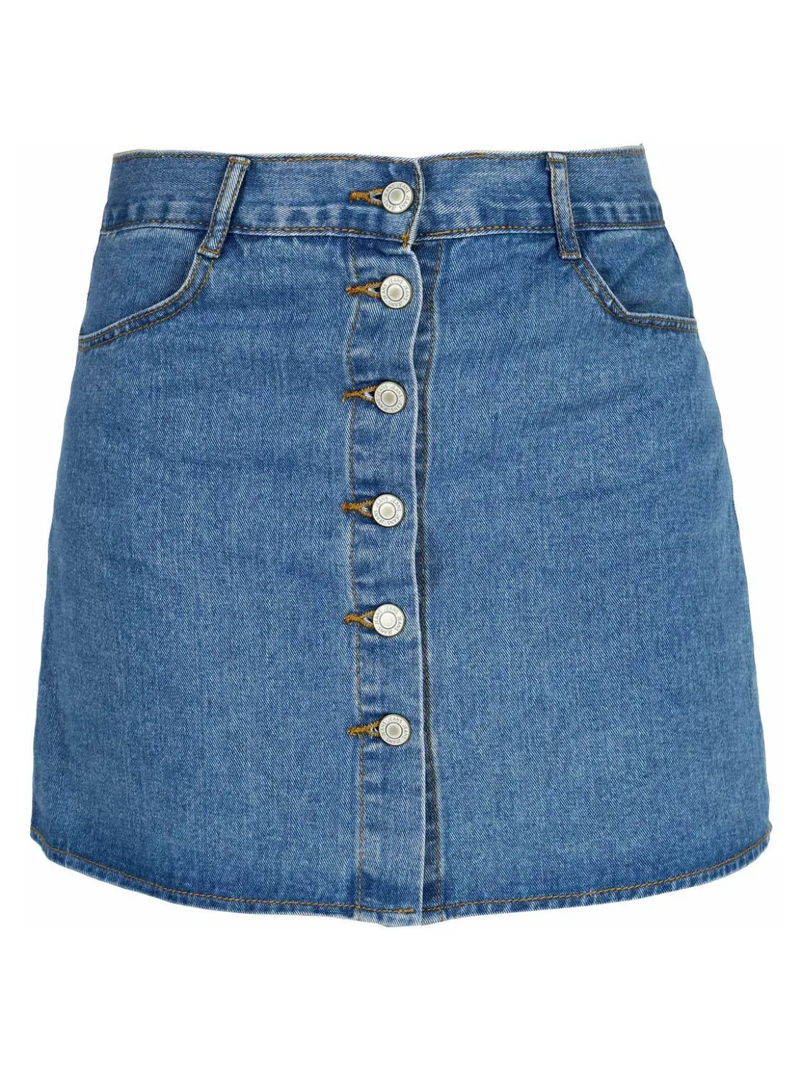 Angelica 2000 Gonna di jeans con bottoni