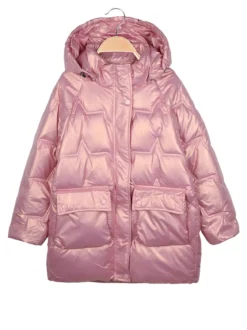 Angel Kids Piumino imbottito da ragazza con cappuccio