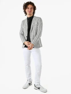 Ange Wear Blazer da uomo a quadretti