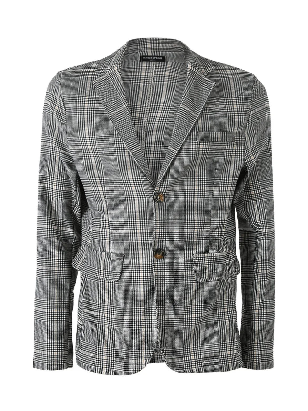 Ange Wear Blazer da uomo in pied de poule