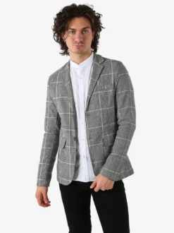 Ange Wear Blazer da uomo in pied de poule
