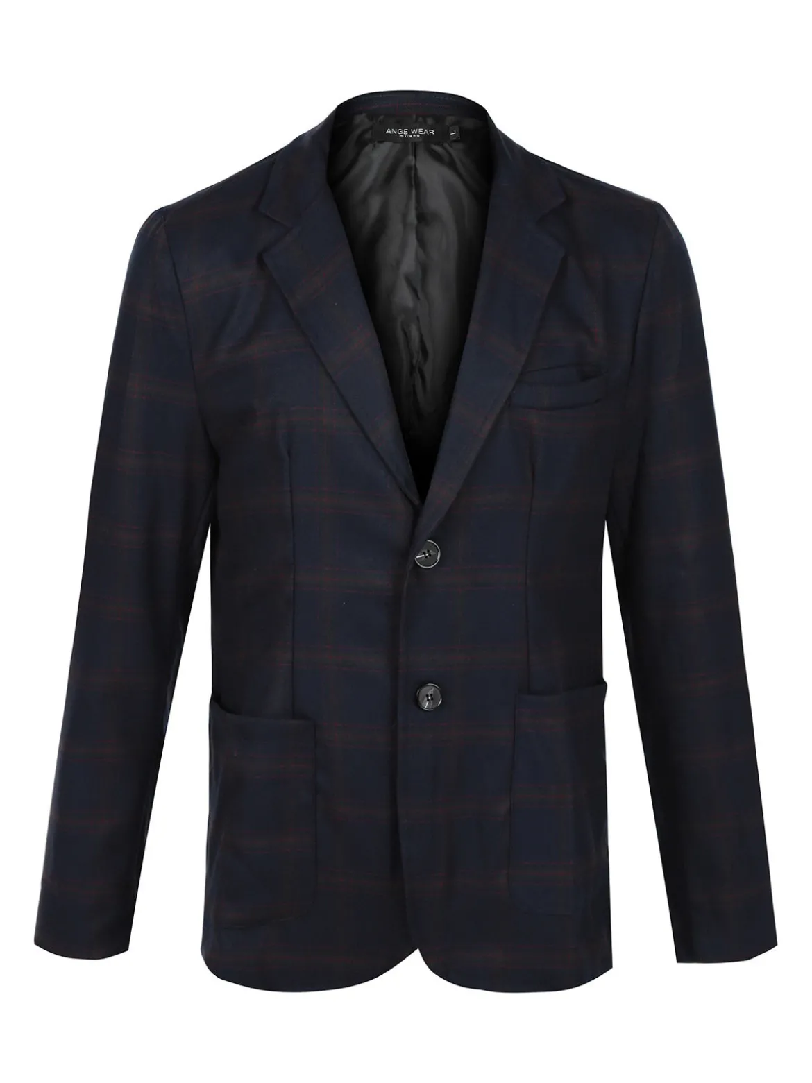 Ange Wear Blazer uomo a quadri