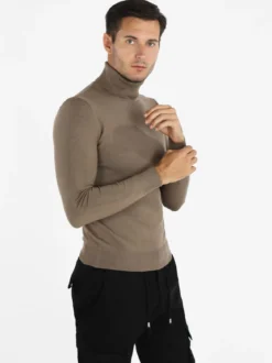 Ange Wear Dolcevita da uomo in maglia