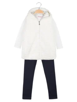 Aosi Lan Completo 3 pezzi da bambina con ecopelliccia