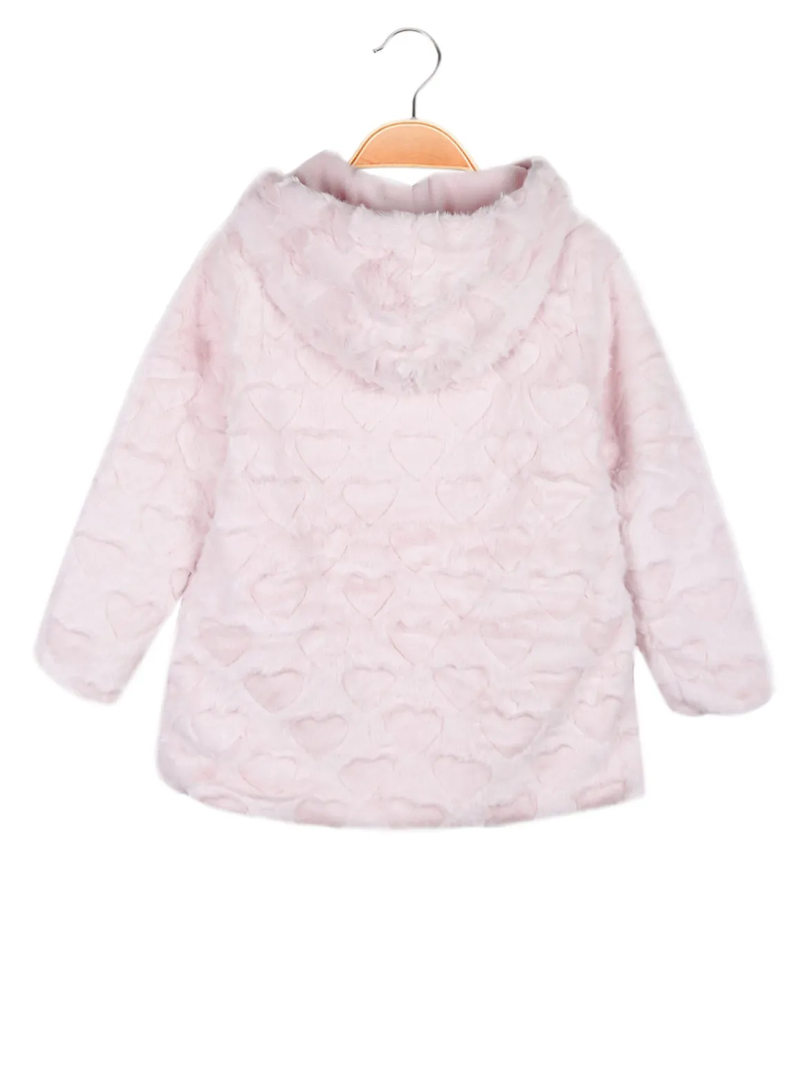 Aosilian Giacca da bambina in ecopelliccia con cappuccio
