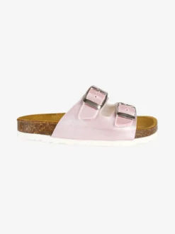 A Piedi Liberi Ciabatte da ragazza multicolore con fibbie