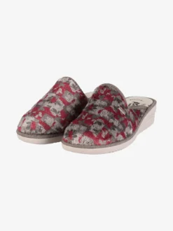 A Piedi Liberi Pantofole donna invernali con zeppa