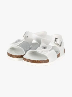 A Piedi Liberi Sandali anatomici da bambina con glitter