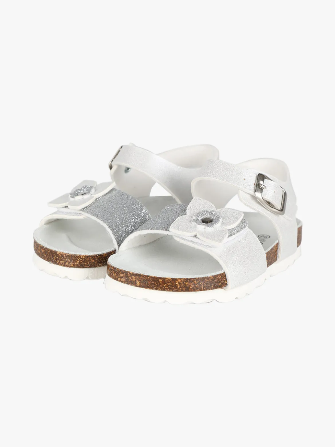 A Piedi Liberi Sandali anatomici da bambina con glitter