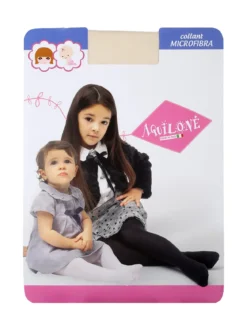 Aquilone Collant da bambina 50 denari - panna