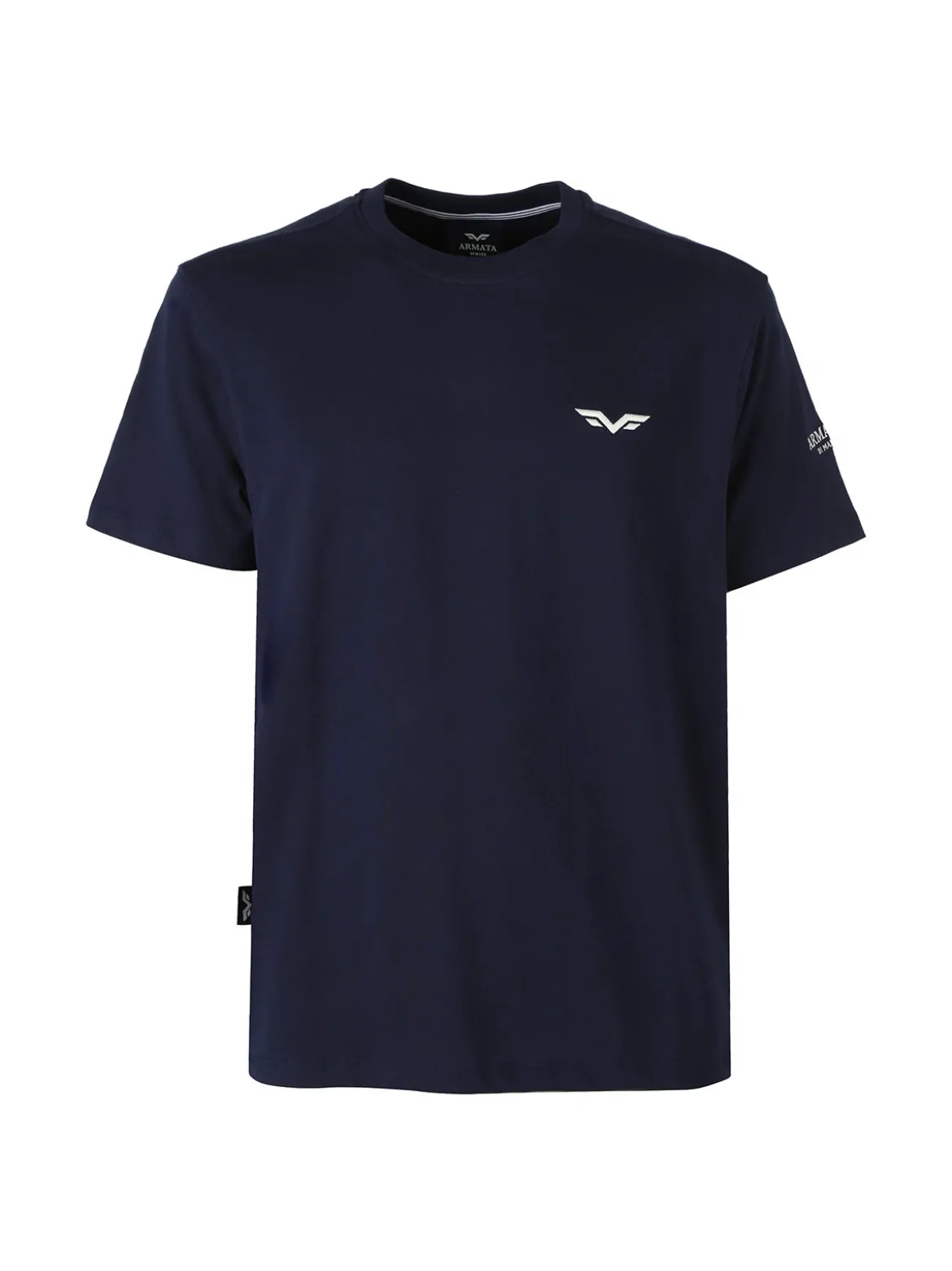 Armata Di Mare T-shirt girocollo da uomo in cotone - blu scuro