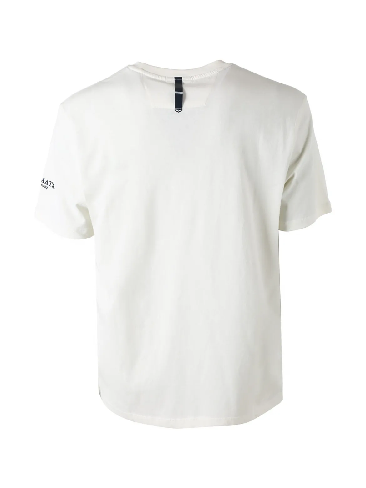 Armata Di Mare T-shirt girocollo da uomo in cotone - panna