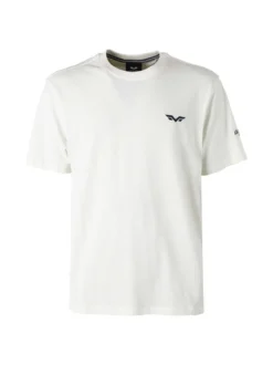 Armata Di Mare T-shirt girocollo da uomo in cotone - panna