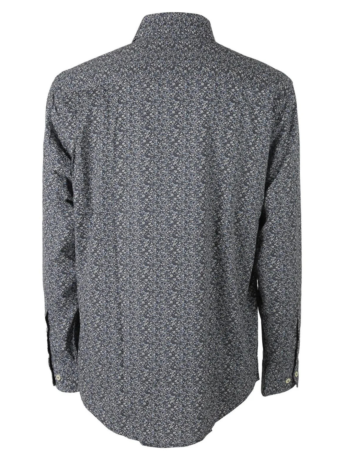 Ascot Sport Camicia da uomo con stampe in cotone elasticizzato - multicolore