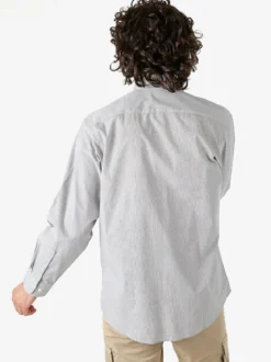 Ascot Sport Camicia in cotone da uomo a maniche lunghe con stampe a pallini - multicolore