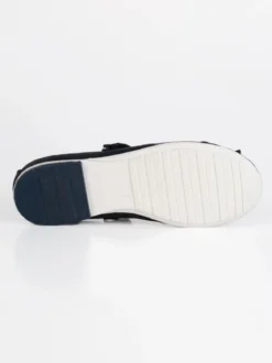 Asso Ballerine blu con fiocco