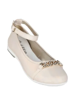 Asso Ballerine da bambina con catena e strass