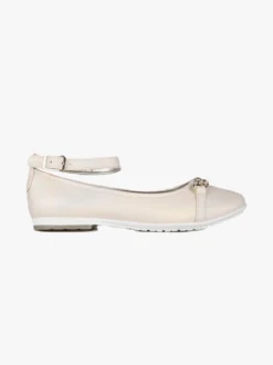 Asso Ballerine da bambina con catena e strass