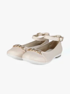 Asso Ballerine da bambina con catena e strass