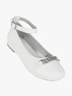 Asso Ballerine da bambina con catena e strass