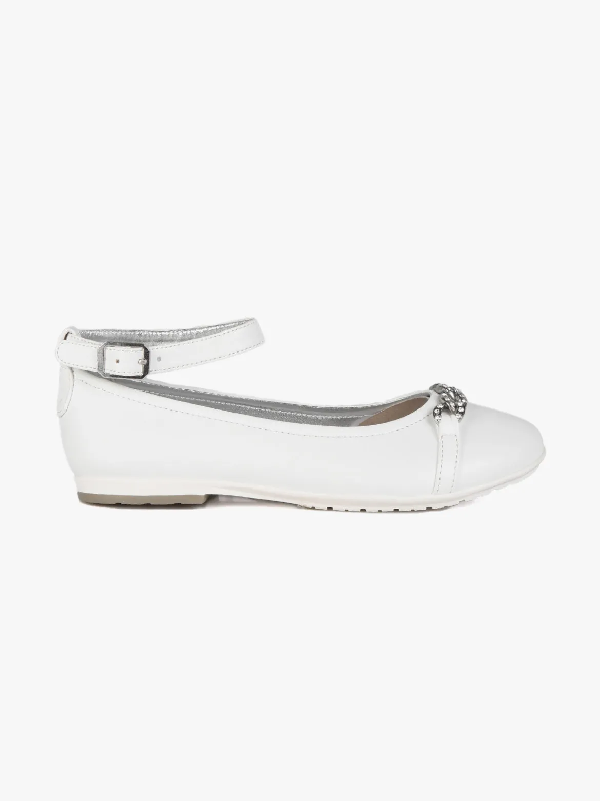Asso Ballerine da bambina con catena e strass