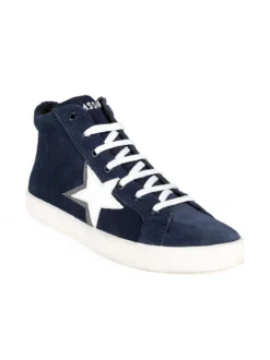 Asso Sneakers alte con stella da bimba
