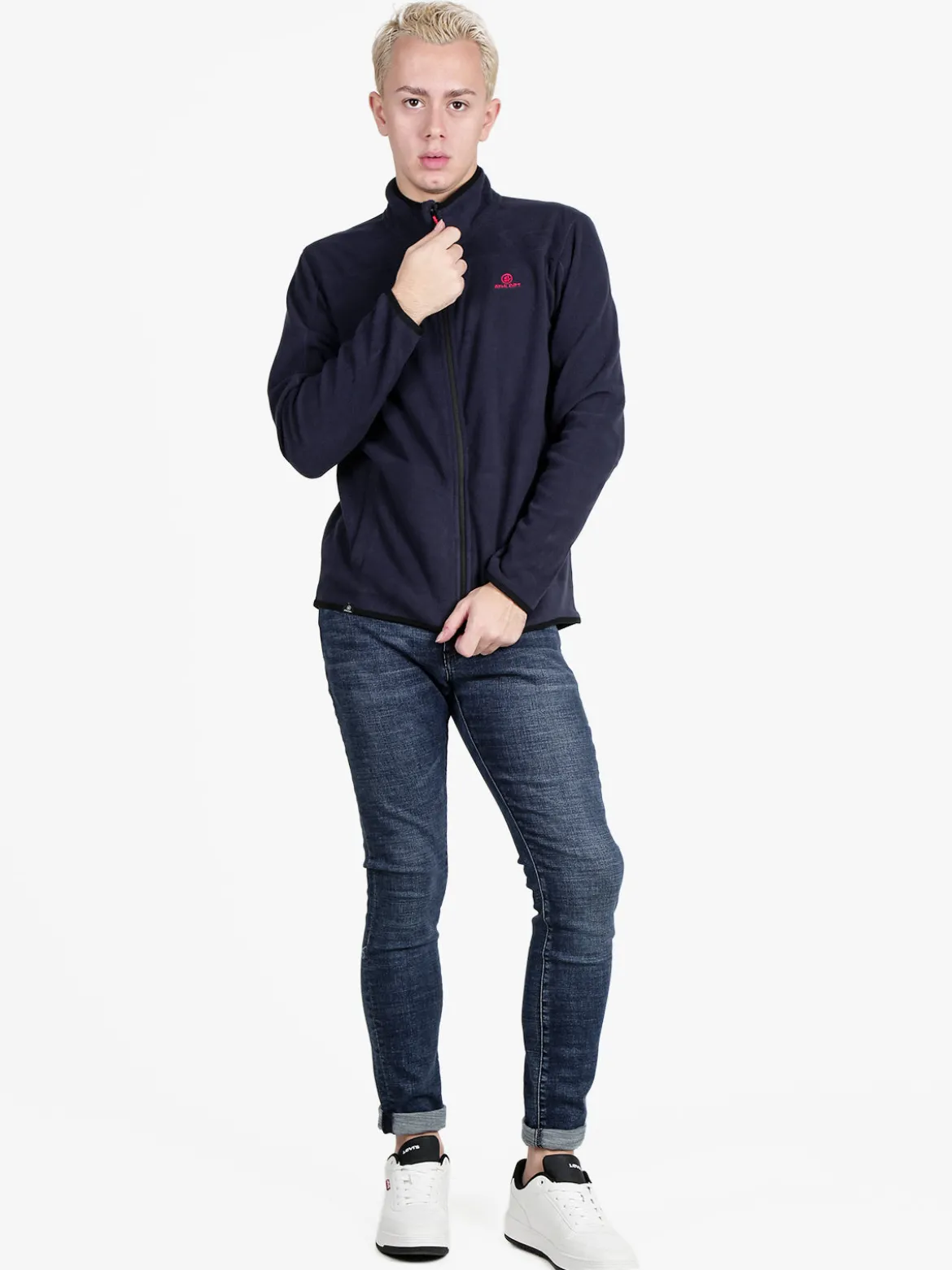 Athl Dpt Felpa da uomo in pile full zip