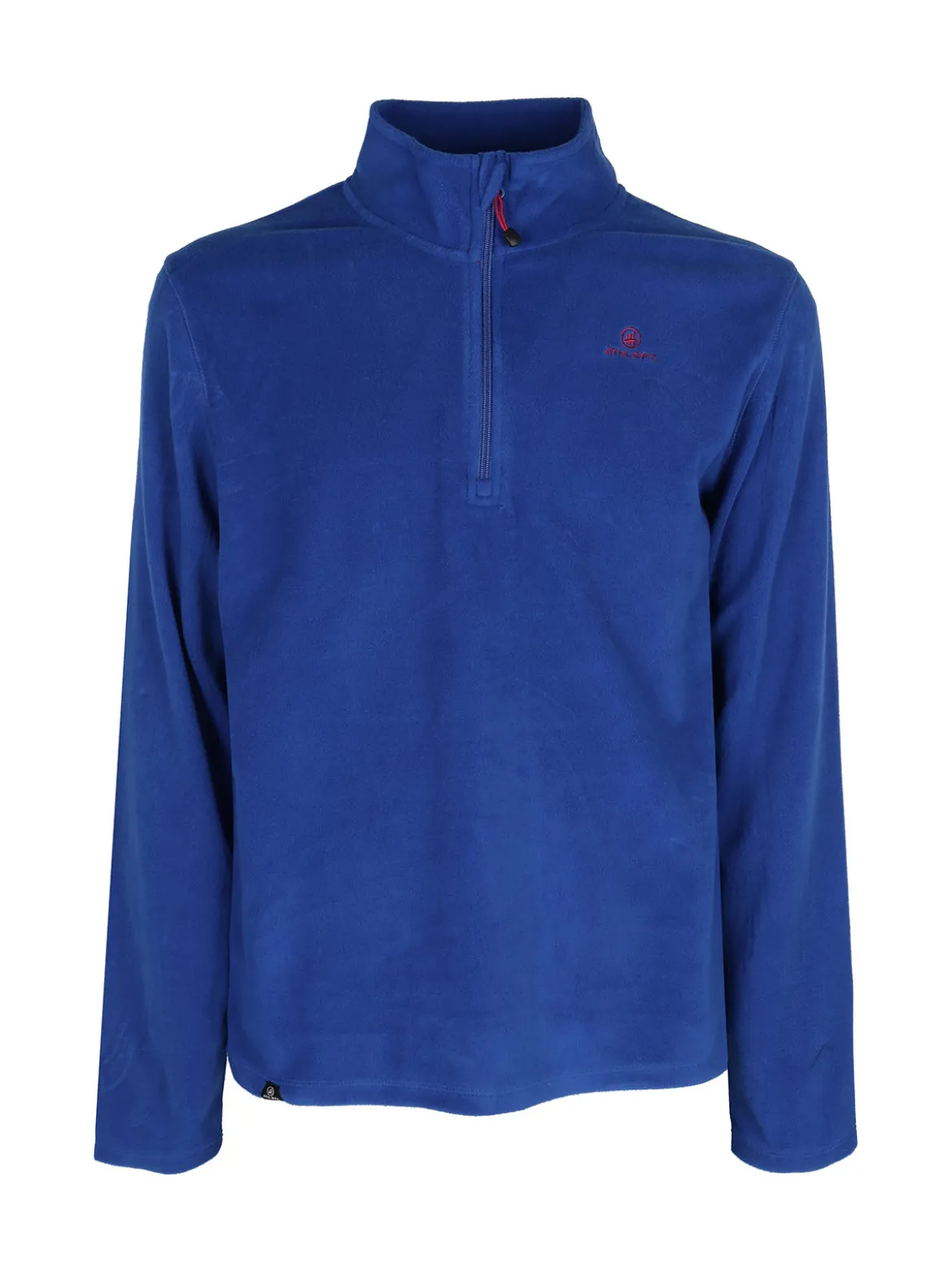 Athl Dpt Felpa da uomo mezza zip in micropile