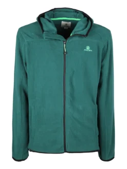 Athl Dpt Felpa in pile da uomo con cappuccio e zip