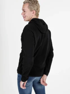 Athl Dpt Felpa in pile da uomo con cappuccio e zip