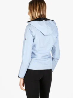 Athl Dpt Giacca a vento da donna con cappuccio e zip