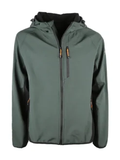 Athl Dpt Giacca da uomo impermeabile con cappuccio e zip