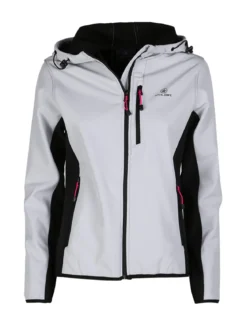 Athl Dpt Giacca donna sportiva impermeabile con cappuccio e zip