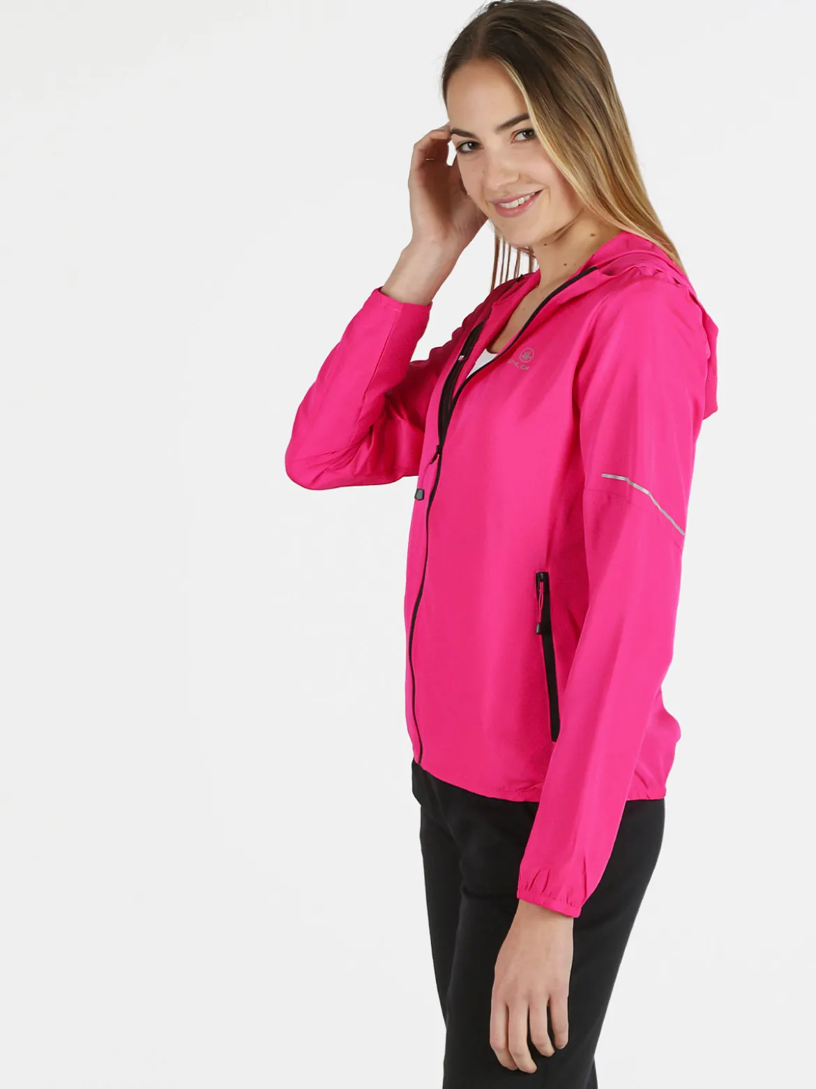 Athl Dpt Giacca running da donna con cappuccio