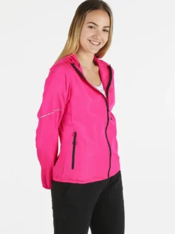 Athl Dpt Giacca running da donna con cappuccio