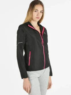 Athl Dpt Giacca running da donna con cappuccio